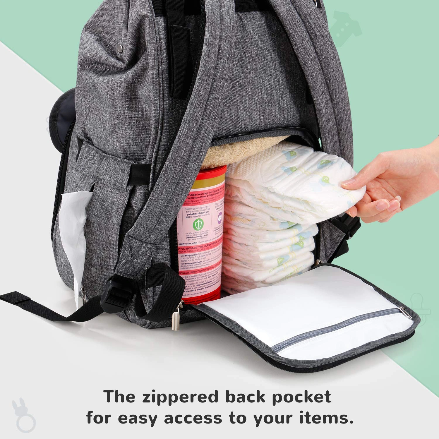 The Ultimate Mom & Dad Diaper Backpack Travel Ready Stylish